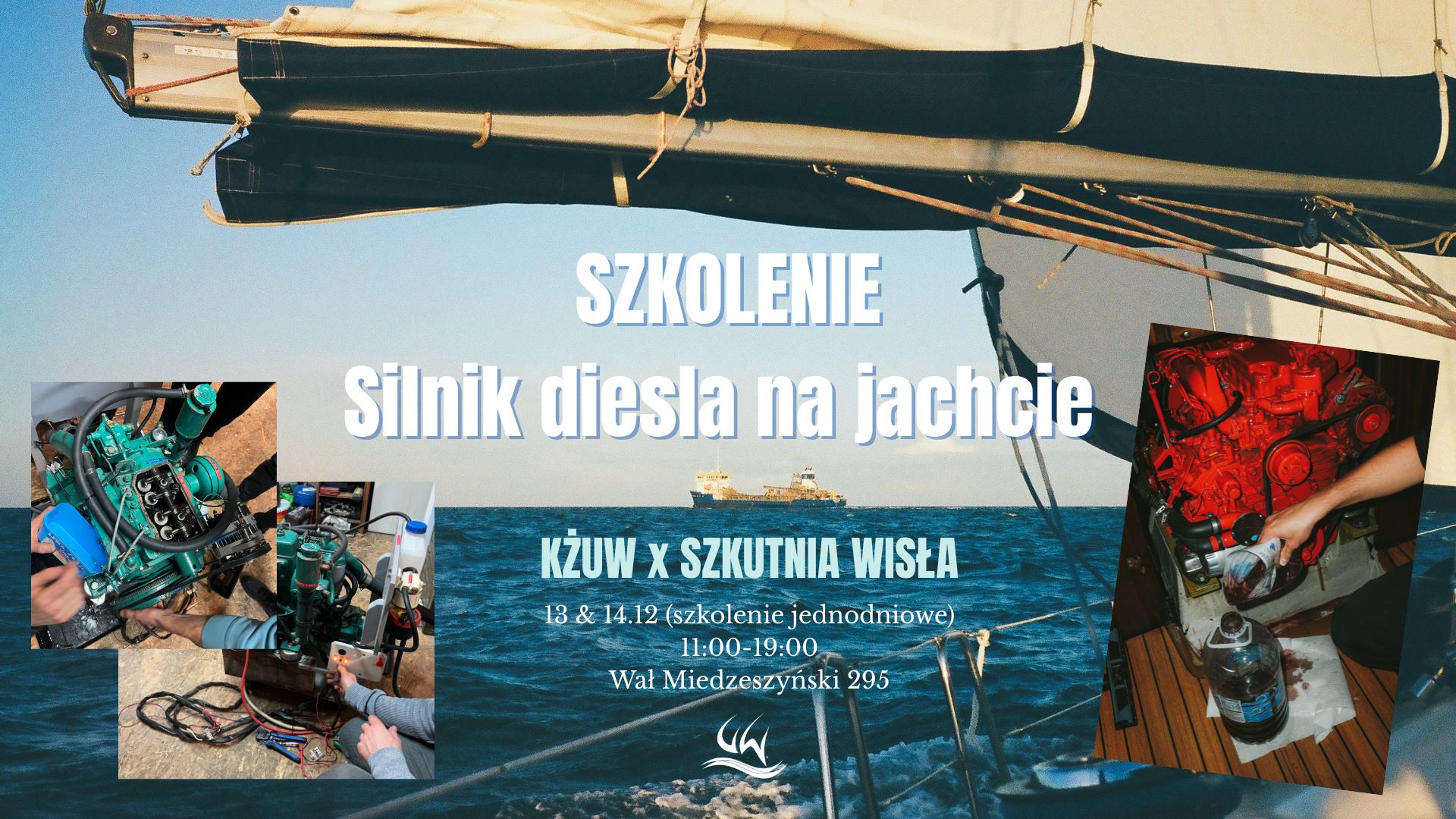 Silnik diesla na jachcie